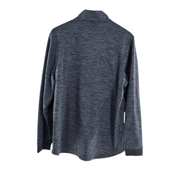 Under Armour 1/4 Zip Pullover Men’s Size Large Blue Loose Fit Coldgear Fitness - Picture 8 of 8